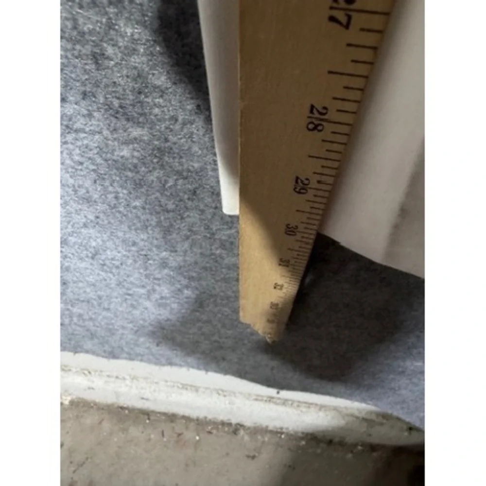 Zara High Rise Wide Leg Trousers White Relaxed Fit Pants Size L NEW Quiet Lux - Picture 6 of 9
